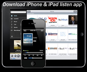 Download a listen app!