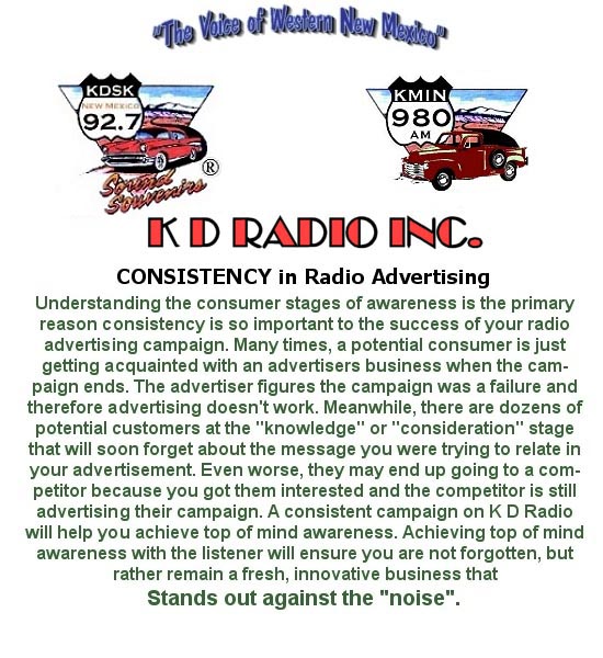 2006 Media Package for K D Radio Network Inc Grants, New Mexico